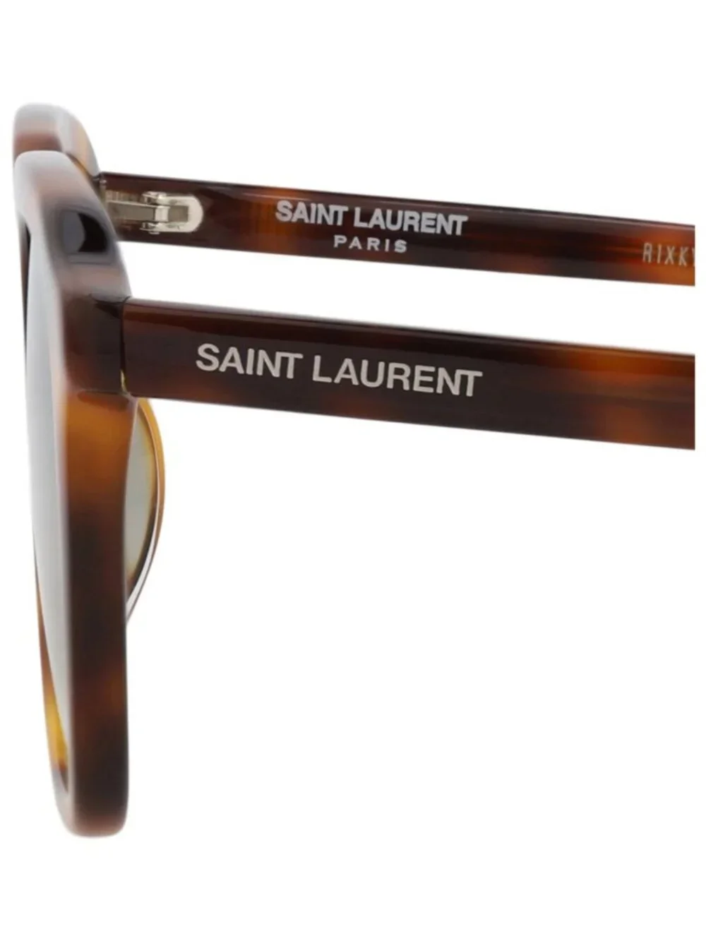 New Saint Laurent Women's Sunglasses Square Rectangle Acetate Frame Unisex Green